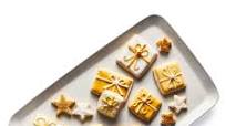 Holiday Present and Star Shortbread Cookies Holiday Present and Star Shortbread Cookies