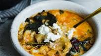 Roasted Cabbage and Cauliflower Soup with Spicy Sausage and Swiss Chard Roasted Cabbage and Cauliflower Soup with Spicy Sausage and Swiss Chard