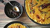 Sambhar Rice {Sambhar Sadam} - One Pot Easy Pressure Cooker Meal Sambhar Rice {Sambhar Sadam} - One Pot Easy Pressure Cooker Meal