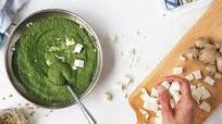 Spinach and Feta Cooked Like Saag Paneer Spinach and Feta Cooked Like Saag Paneer