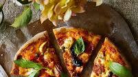 Margherita pizza with chorizo Margherita pizza with chorizo