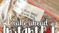 Instant Pot Ground Beef (Batch Cooking) Instant Pot Ground Beef (Batch Cooking)