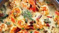 CREAMY GARLIC BUTTER TUSCAN SHRIMP RECIPE CREAMY GARLIC BUTTER TUSCAN SHRIMP RECIPE