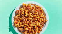 Grass-Fed American Chop Suey with Corkscrew Pasta Grass-Fed American Chop Suey with Corkscrew Pasta