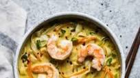 Yellow Curry Noodles with Tofu Shirataki Yellow Curry Noodles with Tofu Shirataki