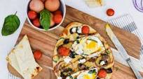 Savory Breakfast Flatbread Savory Breakfast Flatbread