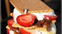 Grilled Strawberry S'mores Grilled Strawberry S'mores