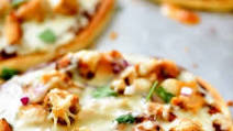 BBQ Chicken Flatbread Pizza BBQ Chicken Flatbread Pizza