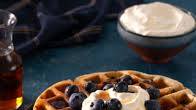Blueberry Waffles Blueberry Waffles