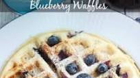 Overnight Blueberry Waffles Overnight Blueberry Waffles