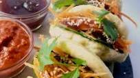 VEGETARIAN BAO BUNS & SWEET AND SOUR SAUCE VEGETARIAN BAO BUNS & SWEET AND SOUR SAUCE