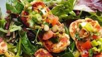 Grilled Halloumi Bruschetta ❤️ Grilled Halloumi Bruschetta ❤️