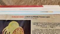 Duncan Hines Lemon Supreme Pound Cake Duncan Hines Lemon Supreme Pound Cake