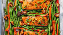 Sheet Pan Teriyaki Salmon Sheet Pan Teriyaki Salmon