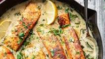 One-Skillet Dijon Salmon {Paleo, Whole30} One-Skillet Dijon Salmon {Paleo, Whole30}