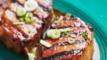 Grilled Soy-Ginger Pork Chops Grilled Soy-Ginger Pork Chops