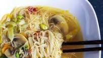 Asian inspired Brown Rice Vermicelli Soup Asian inspired Brown Rice Vermicelli Soup