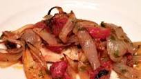 Baked Fish with Tomatoes and Onions - Baked Fish with Tomatoes and Onions -