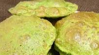 Palak (Spinach) Puri Palak (Spinach) Puri