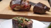 Antipasti-Stuffed Flank Steak Antipasti-Stuffed Flank Steak