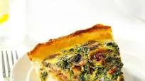 Spinach Quiche with Potato Crust Spinach Quiche with Potato Crust