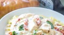 Crock Pot Chicken Alfredo Crock Pot Chicken Alfredo
