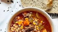 Instant Pot Beef Barley Soup Instant Pot Beef Barley Soup