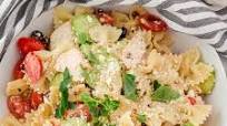 Green Pasta Salad With Chicken Green Pasta Salad With Chicken