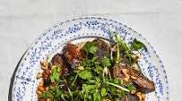 Grilled Brisket with Scallion-Peanut Salsa Grilled Brisket with Scallion-Peanut Salsa