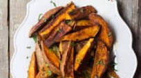 Roasted Sweet Potato Wedges Roasted Sweet Potato Wedges