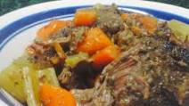 Garlic-Braised Beef Shanks Garlic-Braised Beef Shanks