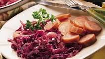 Kielbasa with Sweet and Sour Cabbage Kielbasa with Sweet and Sour Cabbage