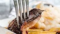 Portobello Steak with Mashed Potatoes Portobello Steak with Mashed Potatoes