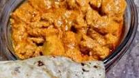 Chicken tikka boti masala with chapati Chicken tikka boti masala with chapati