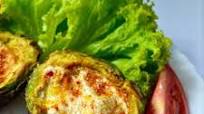 Keto Air Fryer Avocado Baked Egg Keto Air Fryer Avocado Baked Egg