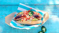 Brats with Guacamole and Salsa Brats with Guacamole and Salsa