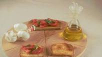 Bruschetta classica con aglio ed olio Bruschetta classica con aglio ed olio