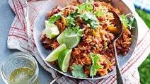 Mexican rice and beans Mexican rice and beans
