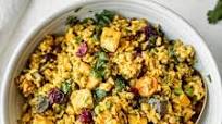 One Pot Vegan Coconut Curried Brown Rice with Tofu One Pot Vegan Coconut Curried Brown Rice with Tofu