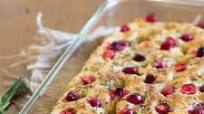 Cranberry Rosemary Focaccia Cranberry Rosemary Focaccia