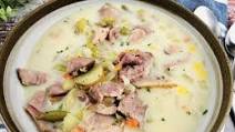 Slow Cooker Ham Vegetable Chowder Slow Cooker Ham Vegetable Chowder