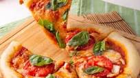 Homemade Margherita pizza Homemade Margherita pizza