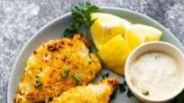 Crispy Air Fryer Fish (lemon parmesan breading!) Crispy Air Fryer Fish (lemon parmesan breading!)