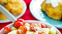 Cucumber Tomato Feta Salad Cucumber Tomato Feta Salad