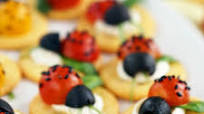 Caprese Ladybugs Appetizer Recipe Caprese Ladybugs Appetizer Recipe