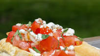 Classic Bruschetta with Tomato and Feta Classic Bruschetta with Tomato and Feta