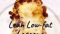 Lean Low-Fat Lasagna Lean Low-Fat Lasagna