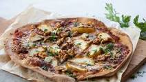 Spelt Pizza with Gorgonzola, Walnut and Pears Spelt Pizza with Gorgonzola, Walnut and Pears