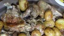 Arni or Katsiki Psito (Roasted Goat or lamb) - Greek recipe Arni or Katsiki Psito (Roasted Goat or lamb) - Greek recipe