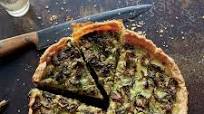 Roasted Brussels Sprout and Gruyère Quiche Roasted Brussels Sprout and Gruyère Quiche